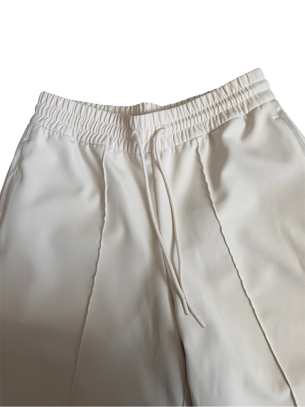 Athleta Women's Cream Endeavor Wide-Leg Drawstring Pants Size XS - Picture 3 of 5